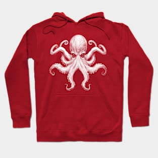 Albino White Octopus Hoodie